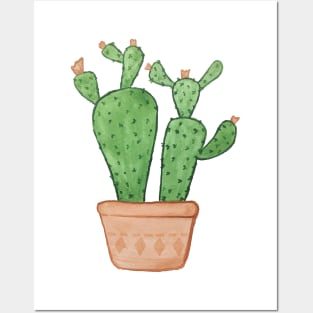 Prickly Pear Cactus Posters and Art